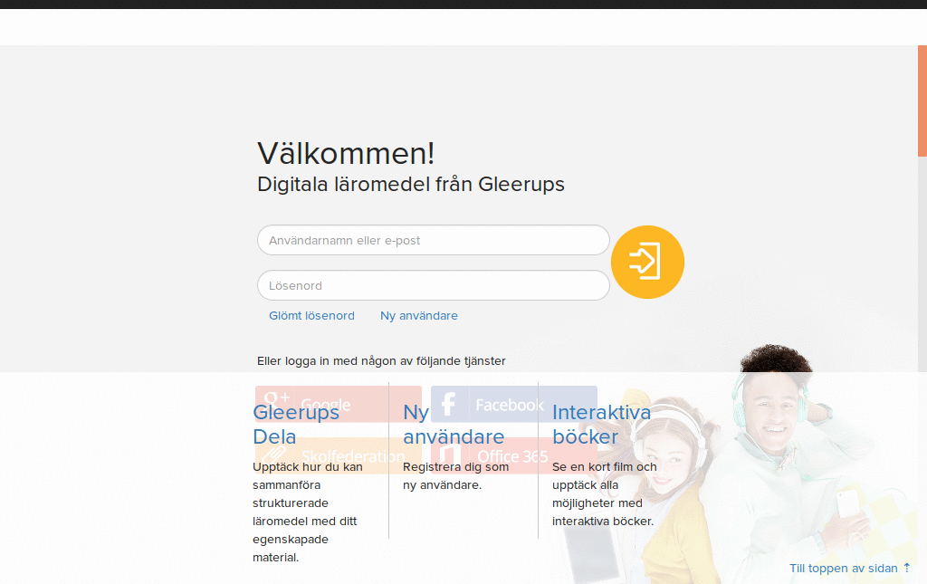 Gleerups, more pleasant this time