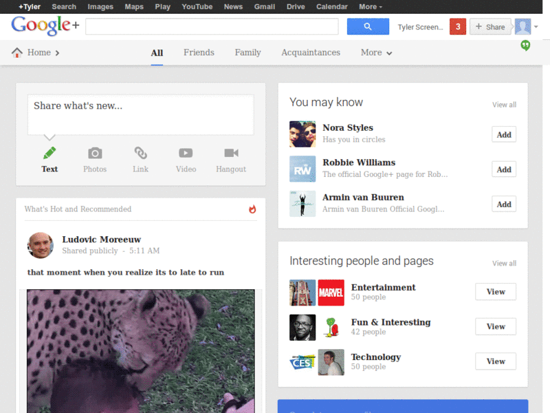 Google Reader Optimized for Persian