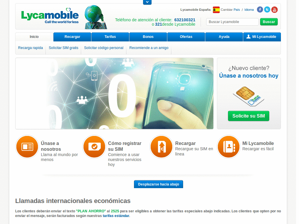 LyceMobile.es no flying ads