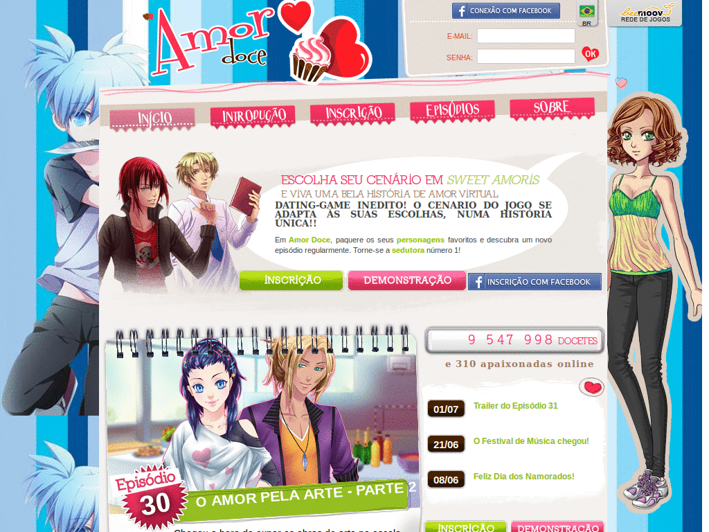 tema amor doce shiota nagisa