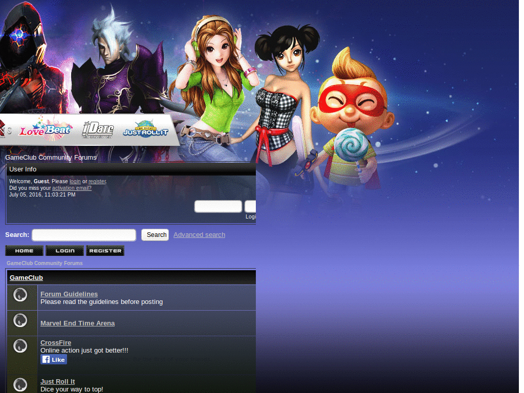Handheld Design for CrossFire Forums - Fiere