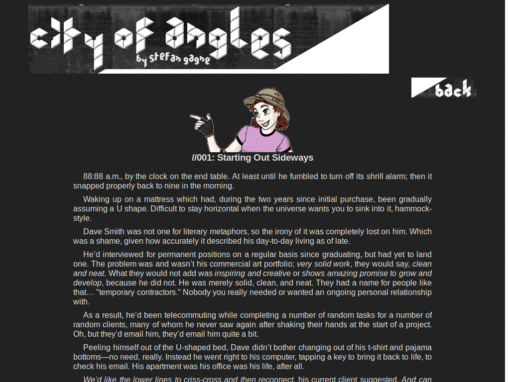 City of Angles Dark Mode