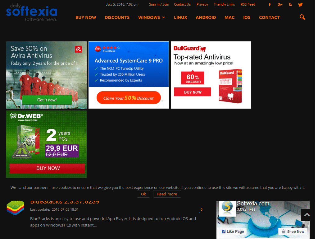 Softexia.com - Black & Orange [PocketAppZ]