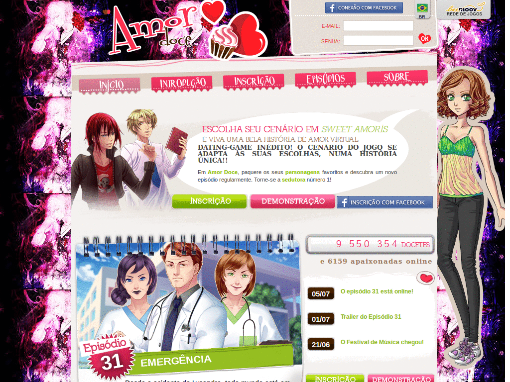 Amor doce tema :anime