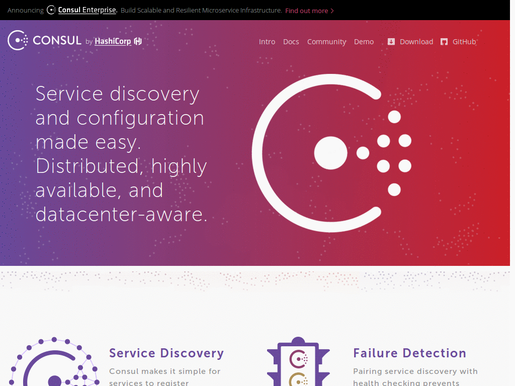 Consul.io align left