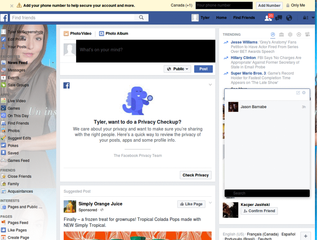 Fondo de facebook de 3 veces Ana