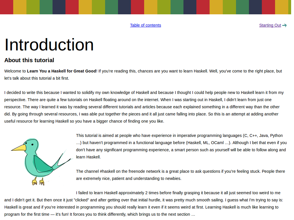 learnyouahaskell.com variable with