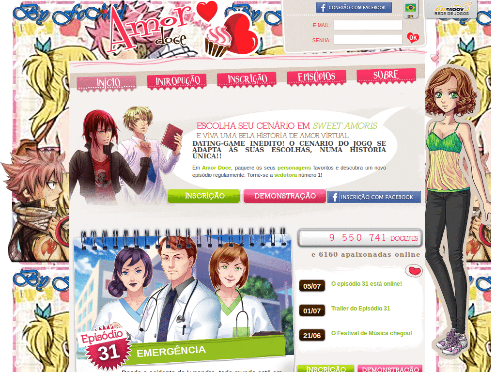Amor Doce Tema: Nalu Fairy Tail