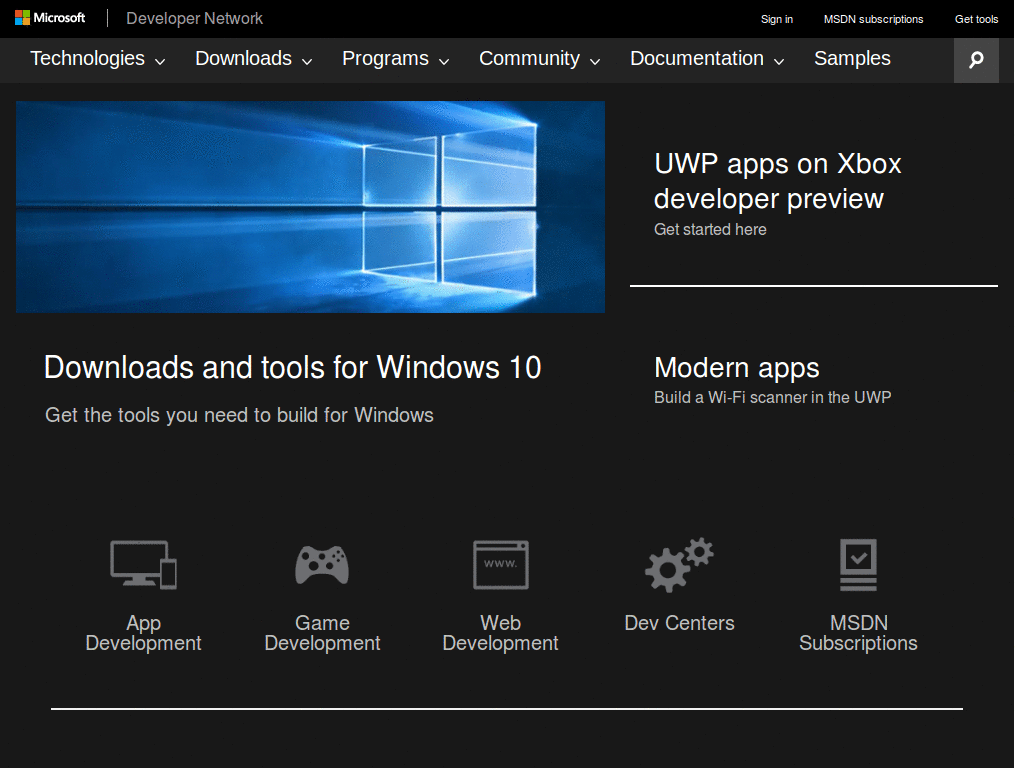 Microsoft Dark