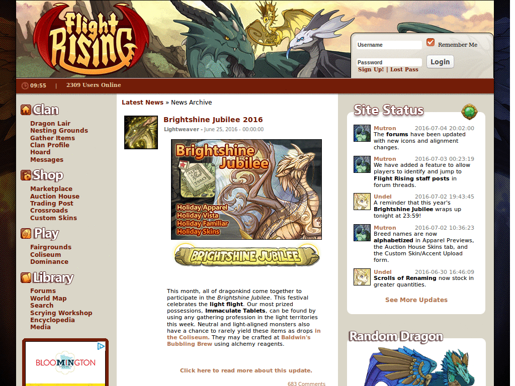 Flight Rising Readable Vista Usernames