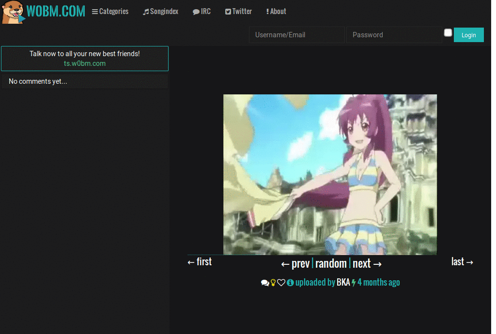 Turn off Background-Canvas in w0bm.com