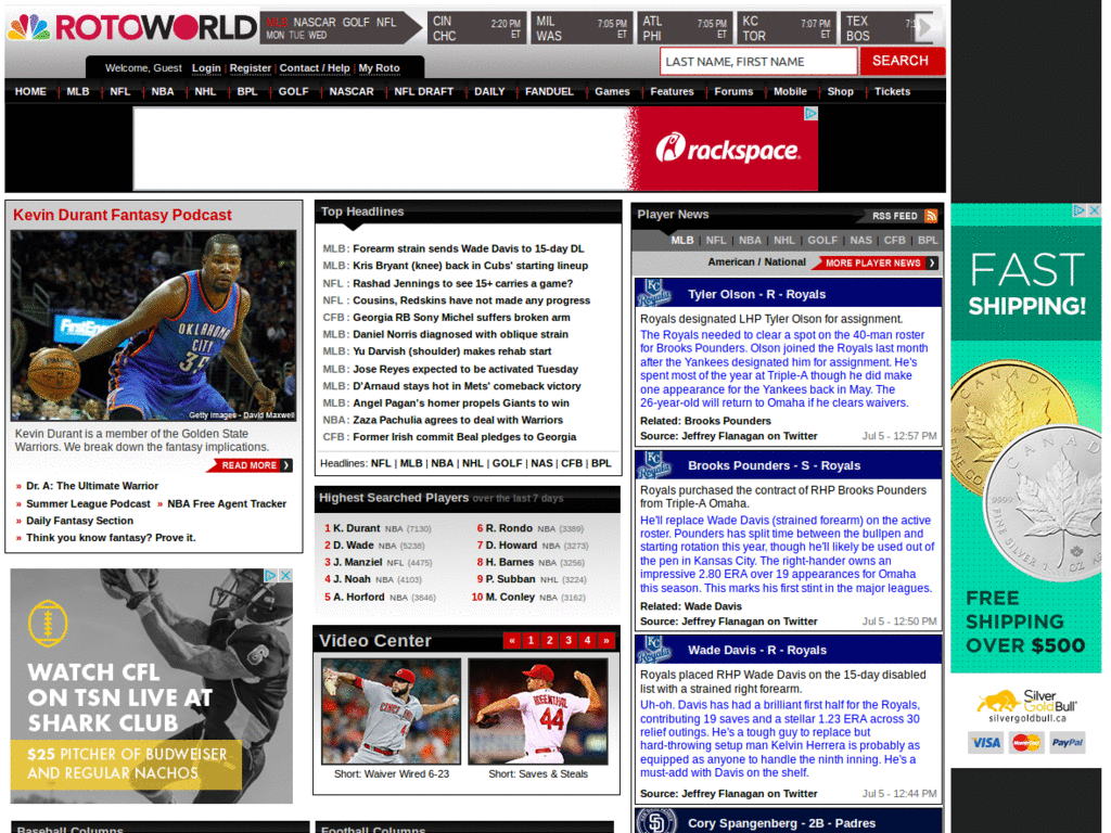 Rotoworld cleanup
