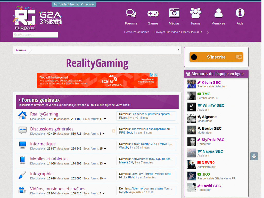 RealityGaming Violet