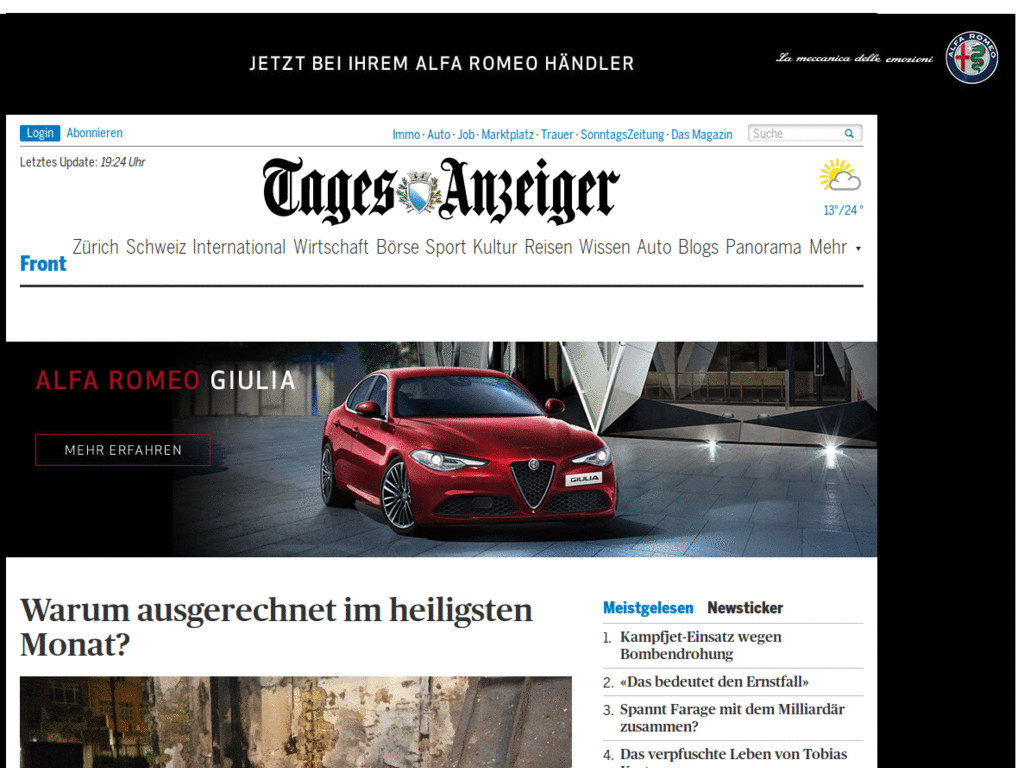 remove paywall of tagesanzeiger.ch
