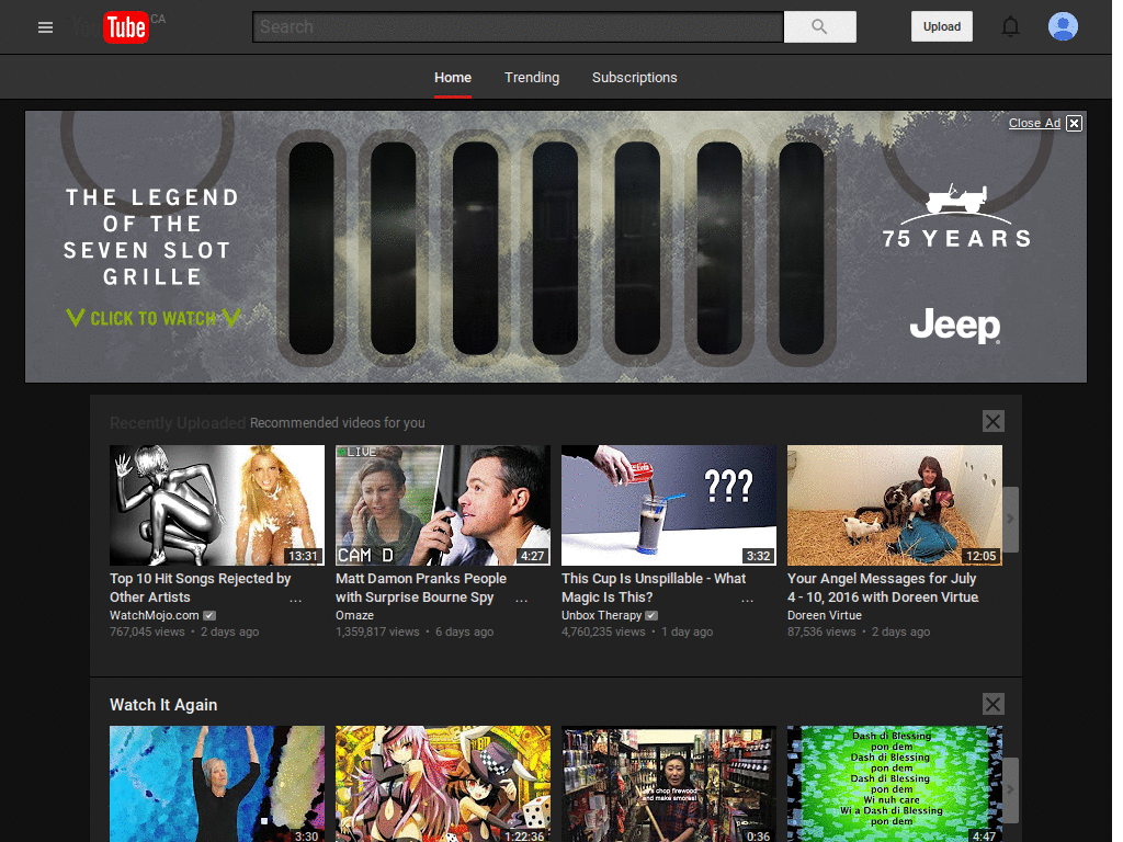 Youtube Dark Fullscreen Fixed (beta)