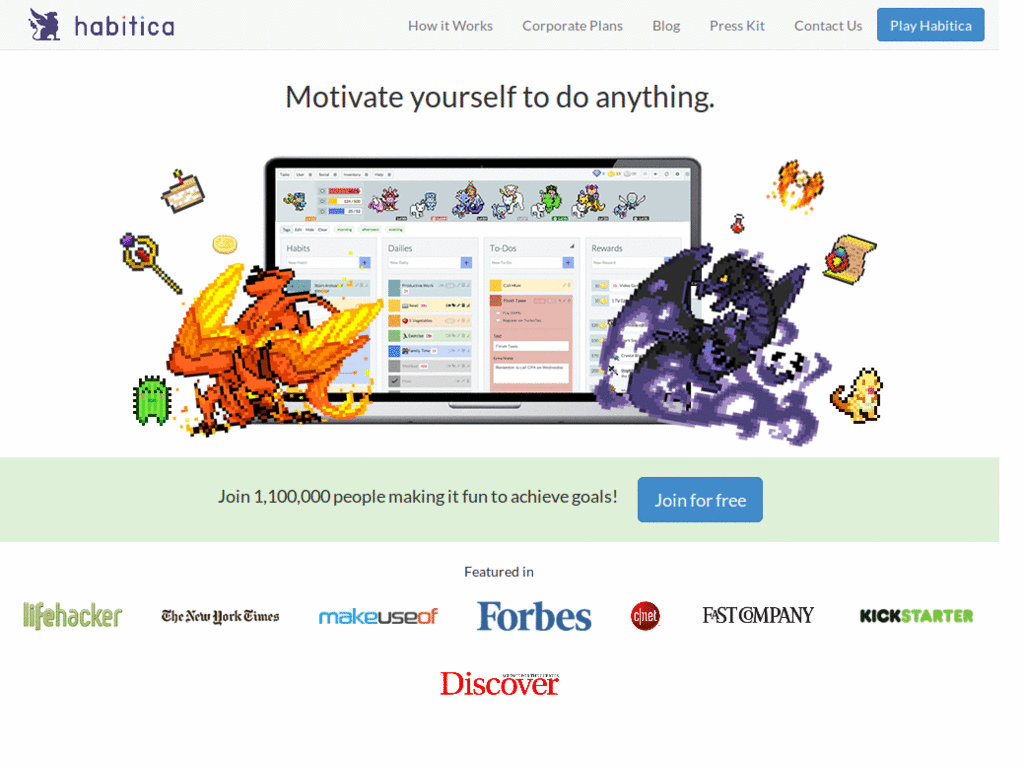 Habitica Mystery Item Phobia Protection