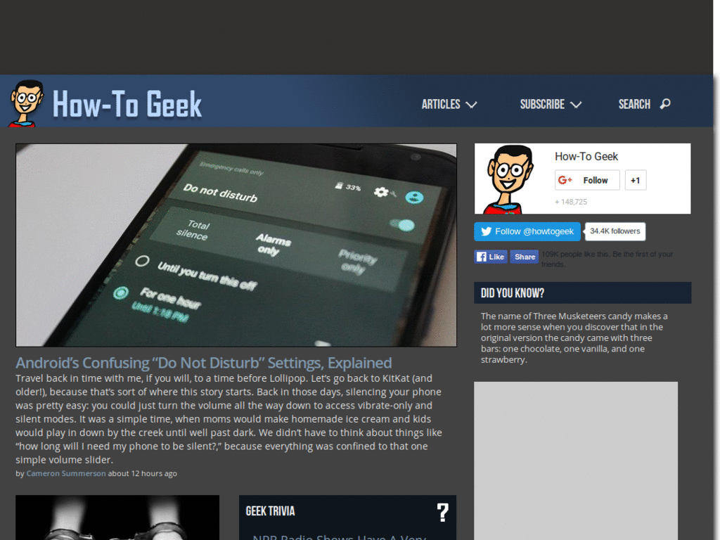 The Dark and Flat - HowToGeek