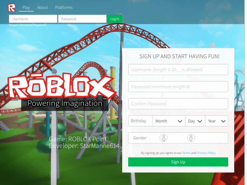 ROBLOX Background-Image