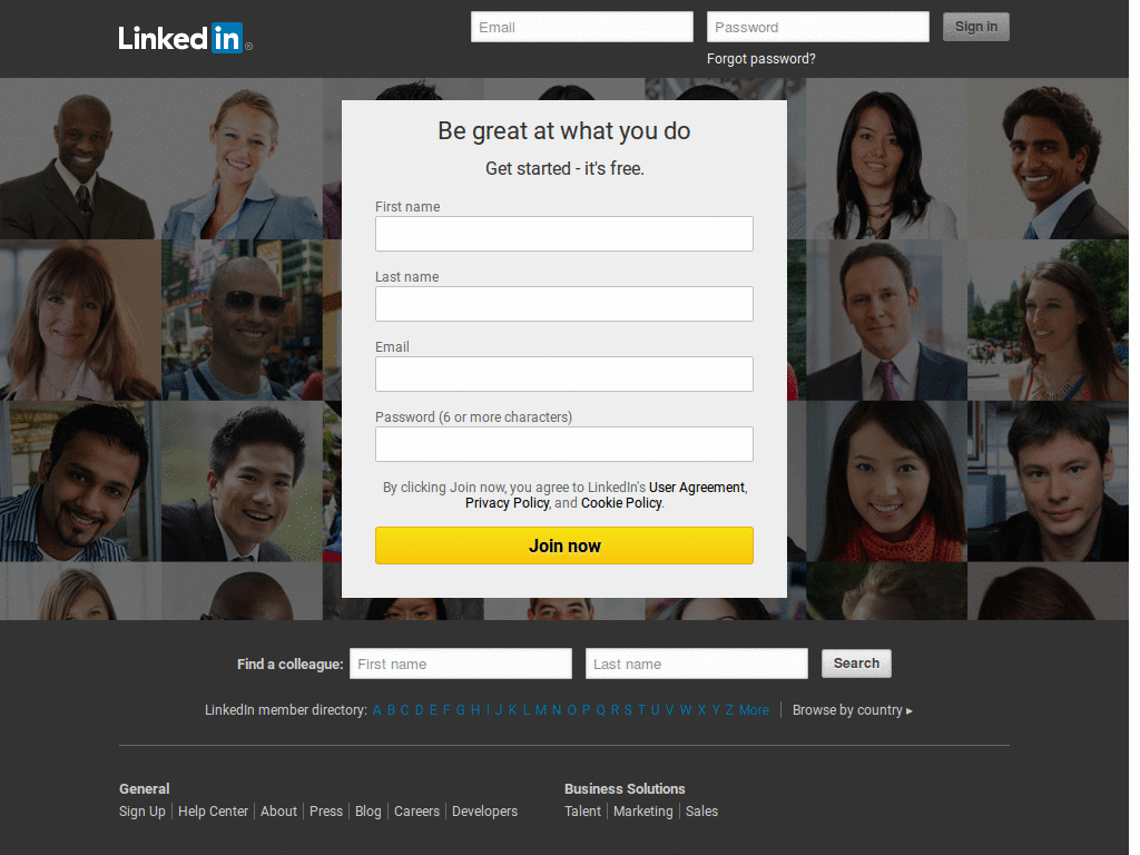 LinkedIn - Roboto Fonts