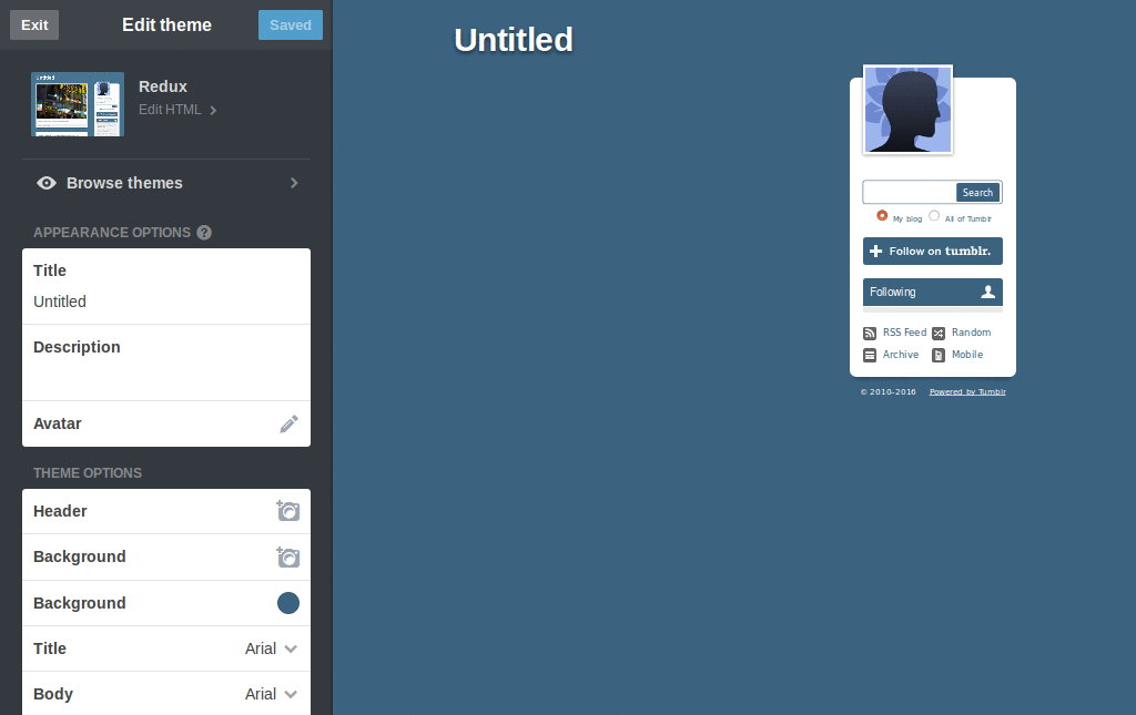 Zoom Out Customize - tumblr
