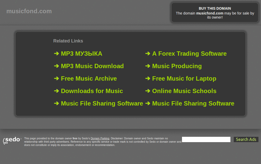 musicfond.com - no ads