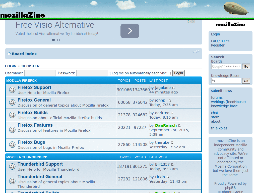 MozillaZine Forums Freetype Tidier