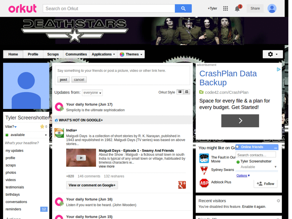 Orkut - Deathstars ( by Templah.com )
