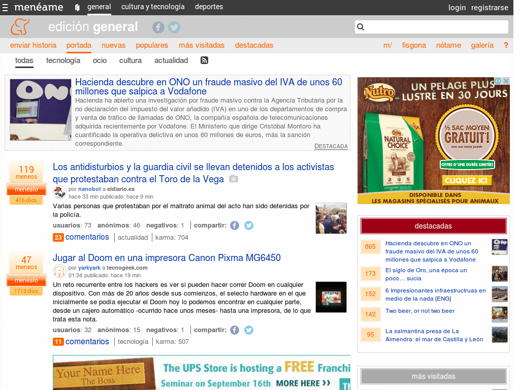 meneame.net - Quita geolocalización