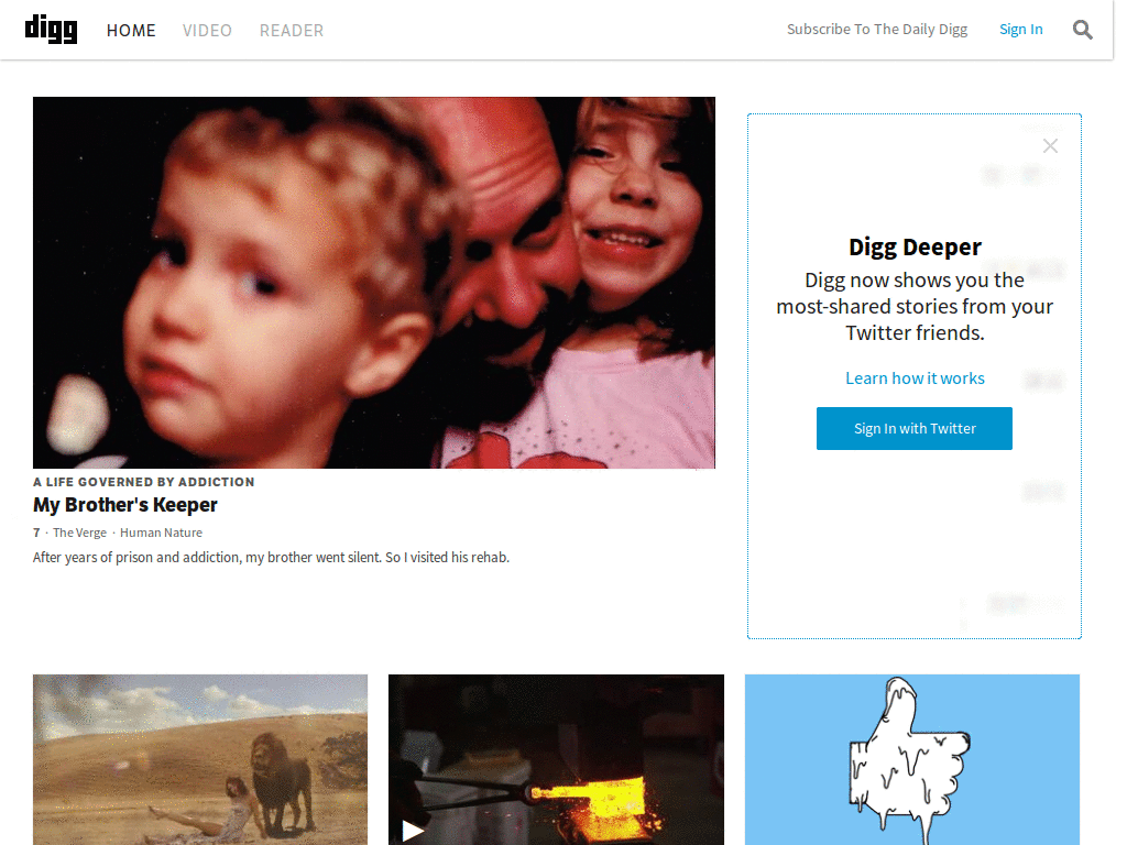 Digg - Hide submitter's names