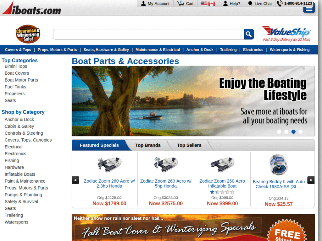 Make iboats.com full screen width