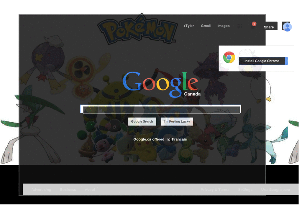 Google Center Pokemon Version