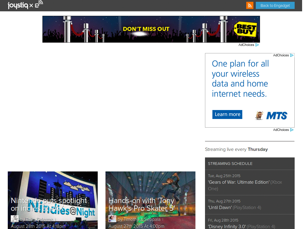 Joystiq Comment Unfade