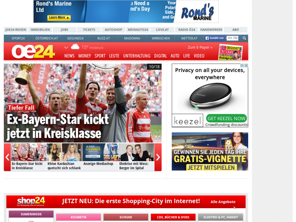 oe24.at - Hide all comments