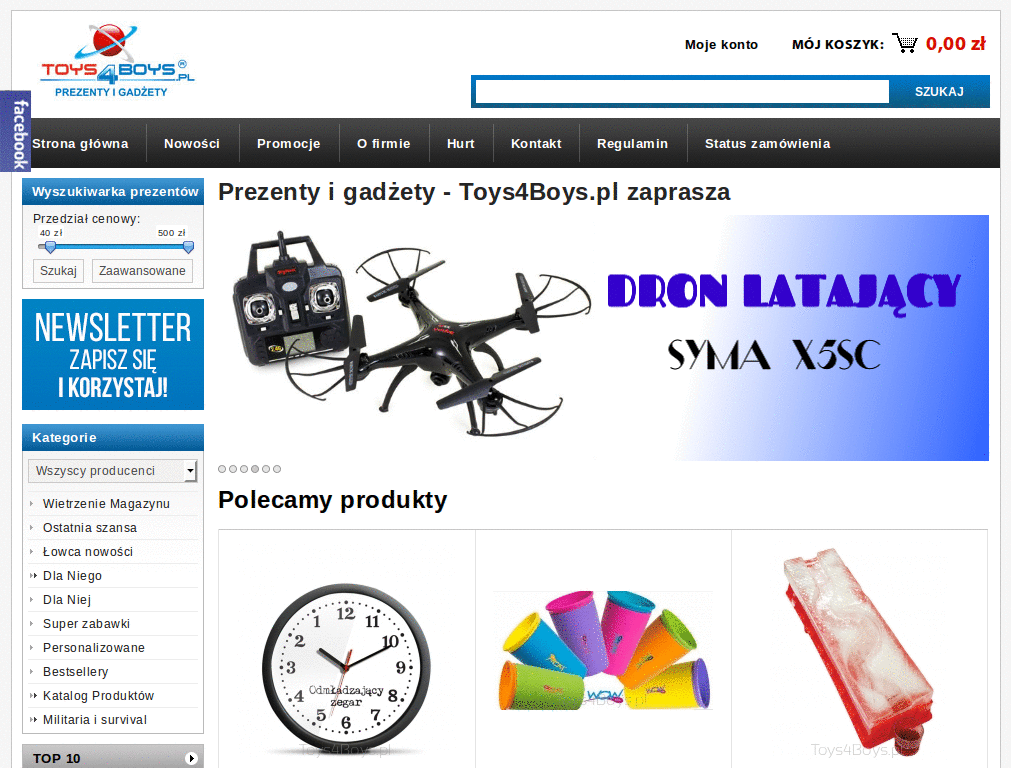 Toys4boys.pl - Bez reklam