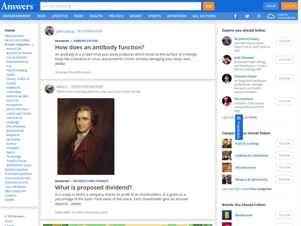 Answers.com Betterifier