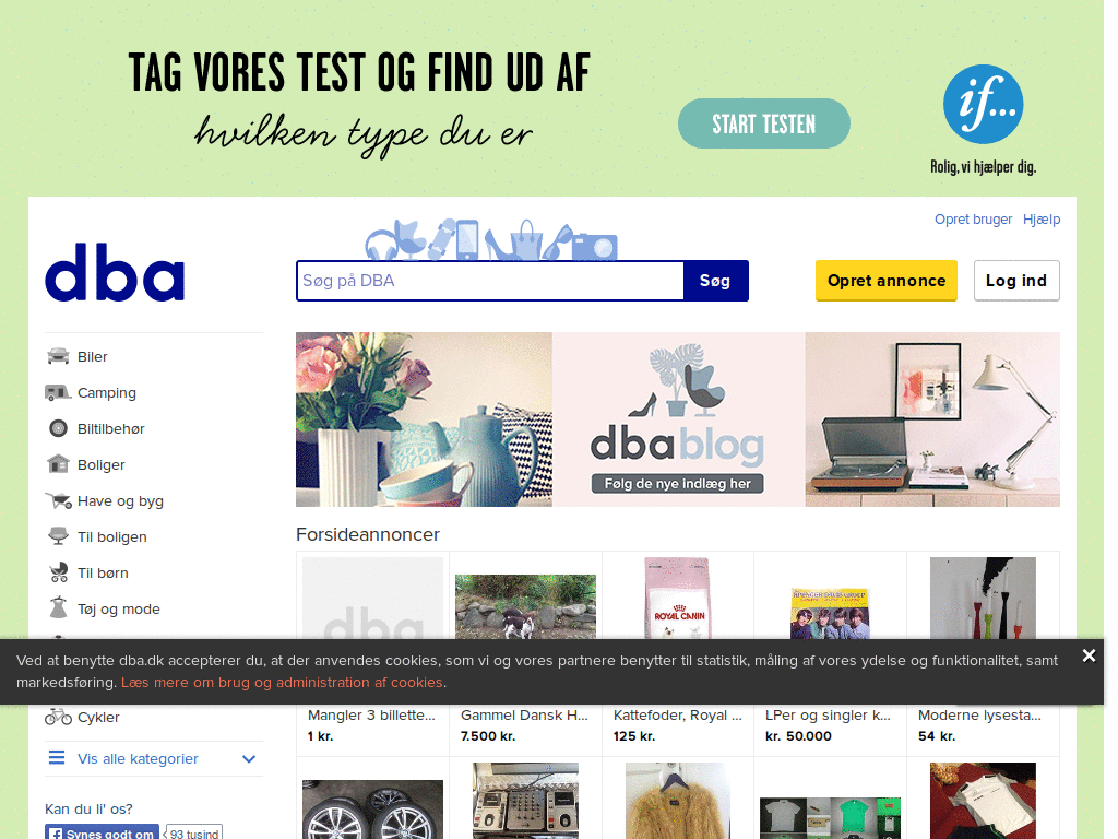 Den Blå Avis - 100% tilpasset det NYE dba.dk