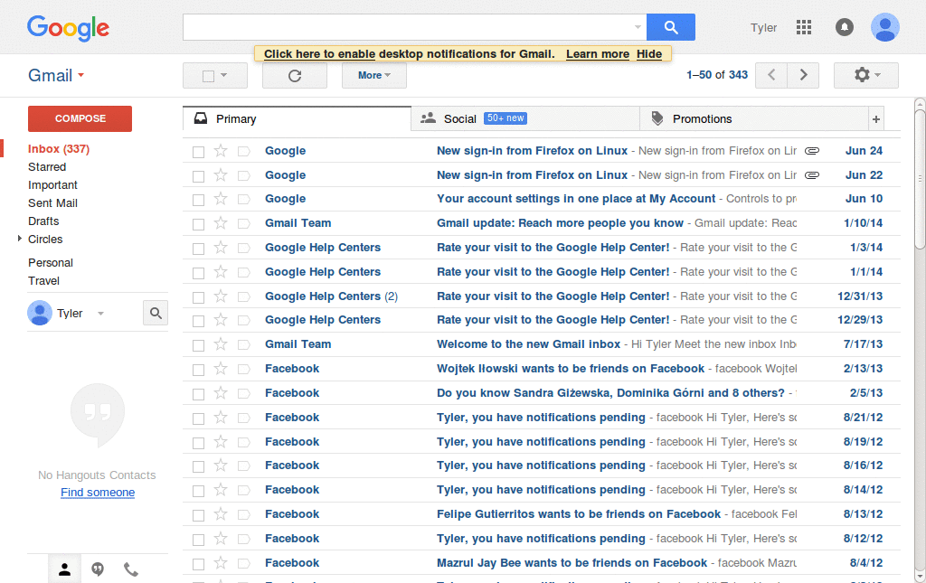 Gmail transform suite
