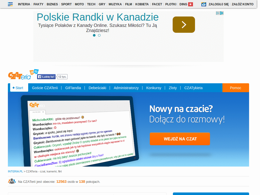 Czateria. Czyste czatowanie