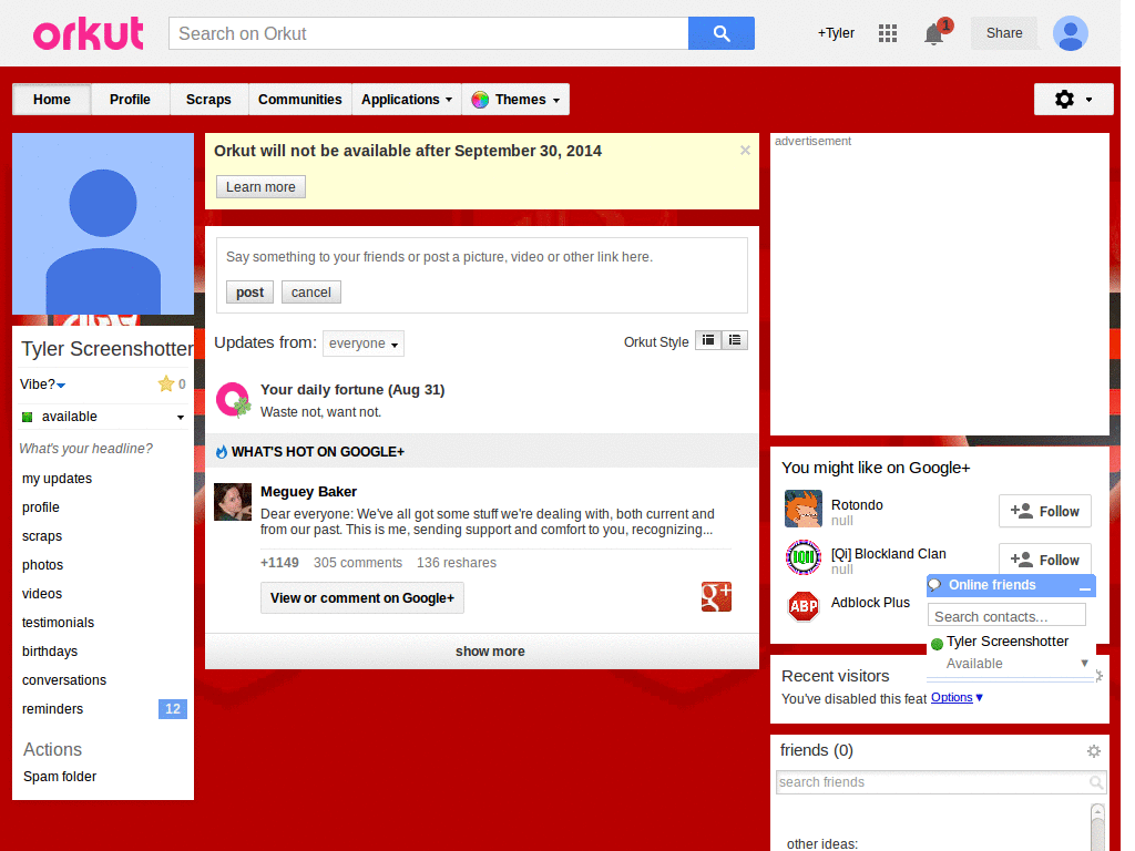 Orkut - Flamengo 2 ( by Templah.com )
