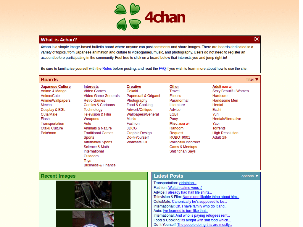 4chan - Floating navbar