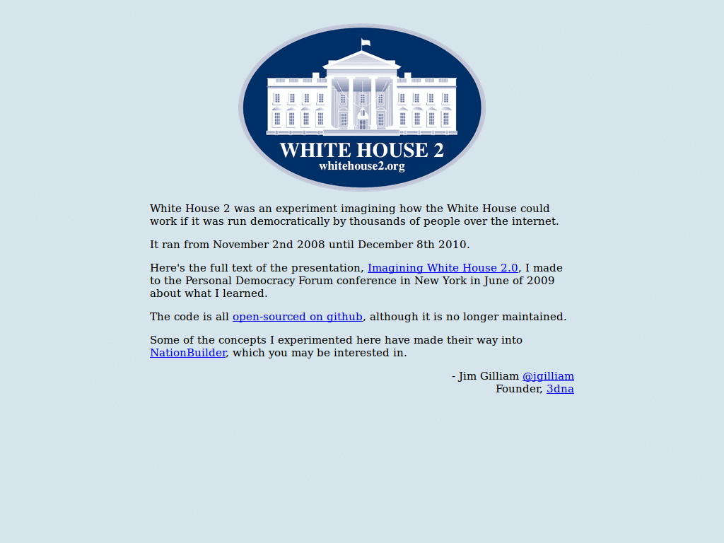 whitehouse2.org