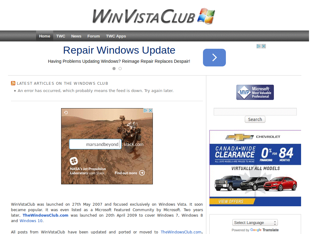winvistaclub.com