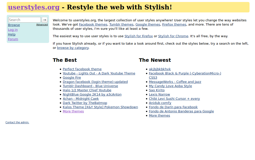 PrivateSniper's Style :: UserStyles.org v1.5 ::