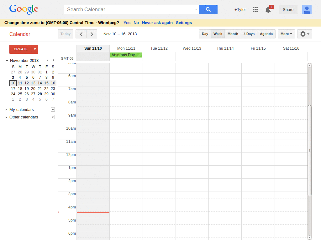 Google Calendar Optimized