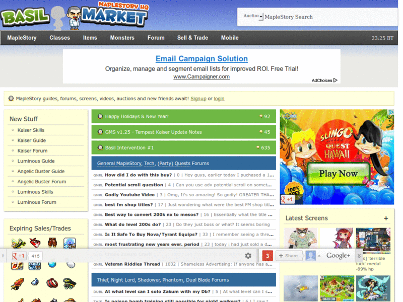 BasilMarket.com Tweak - Red report icon