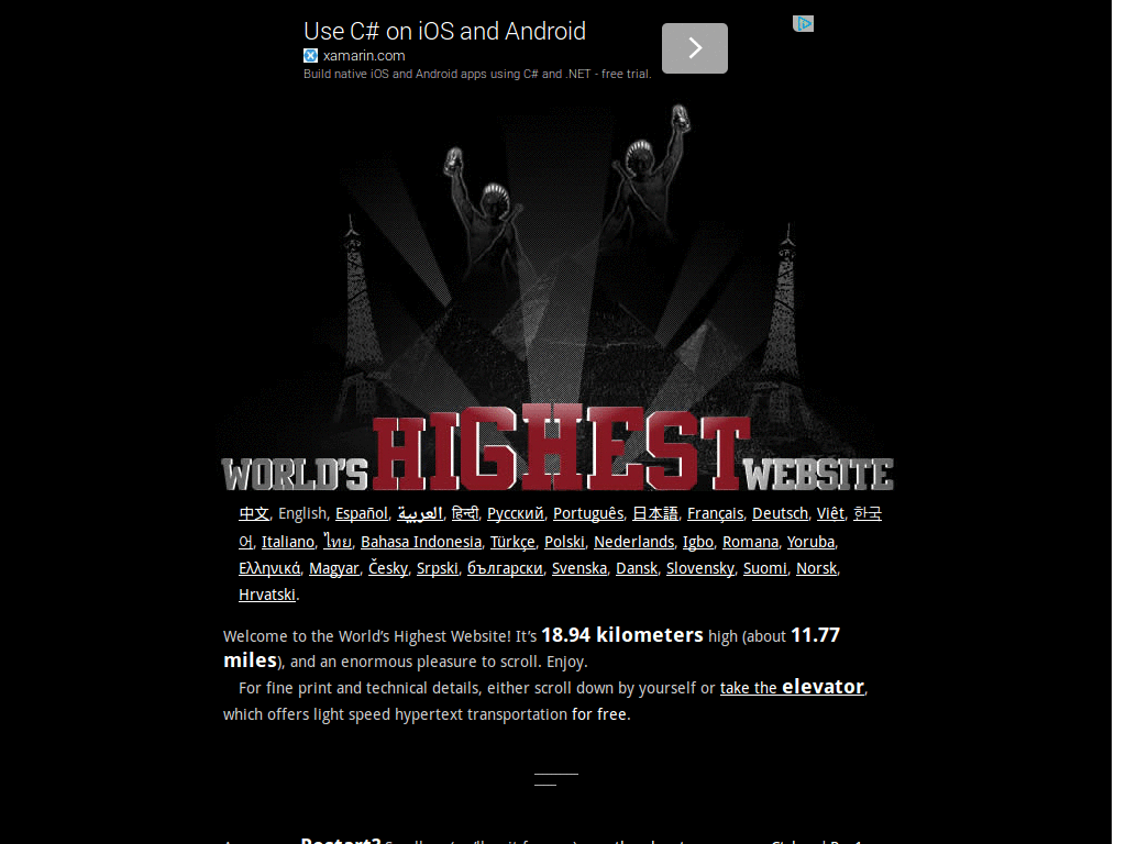 :not(The World’s Highest Website)