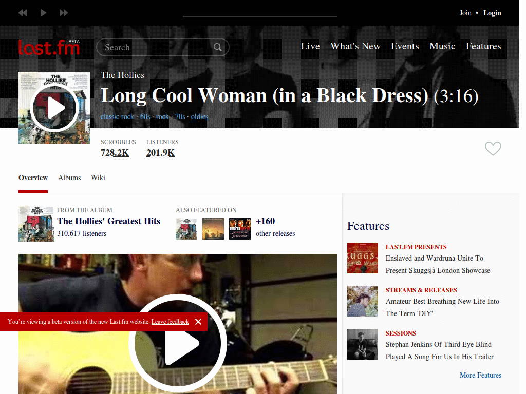 Last.fm - Redone