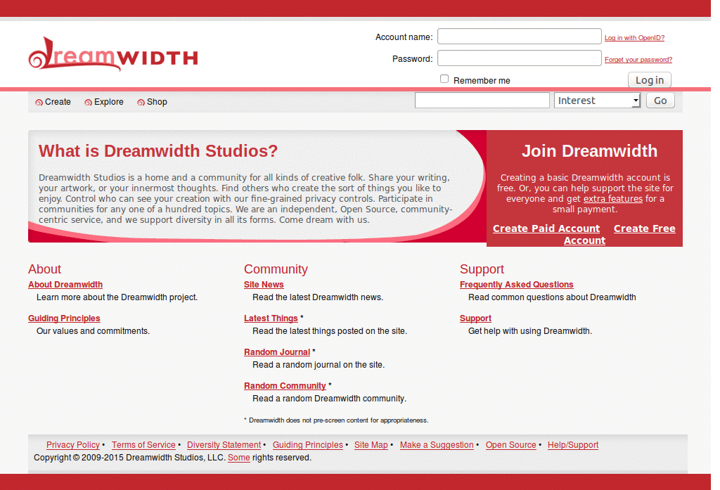 Dreamwidth Old 1