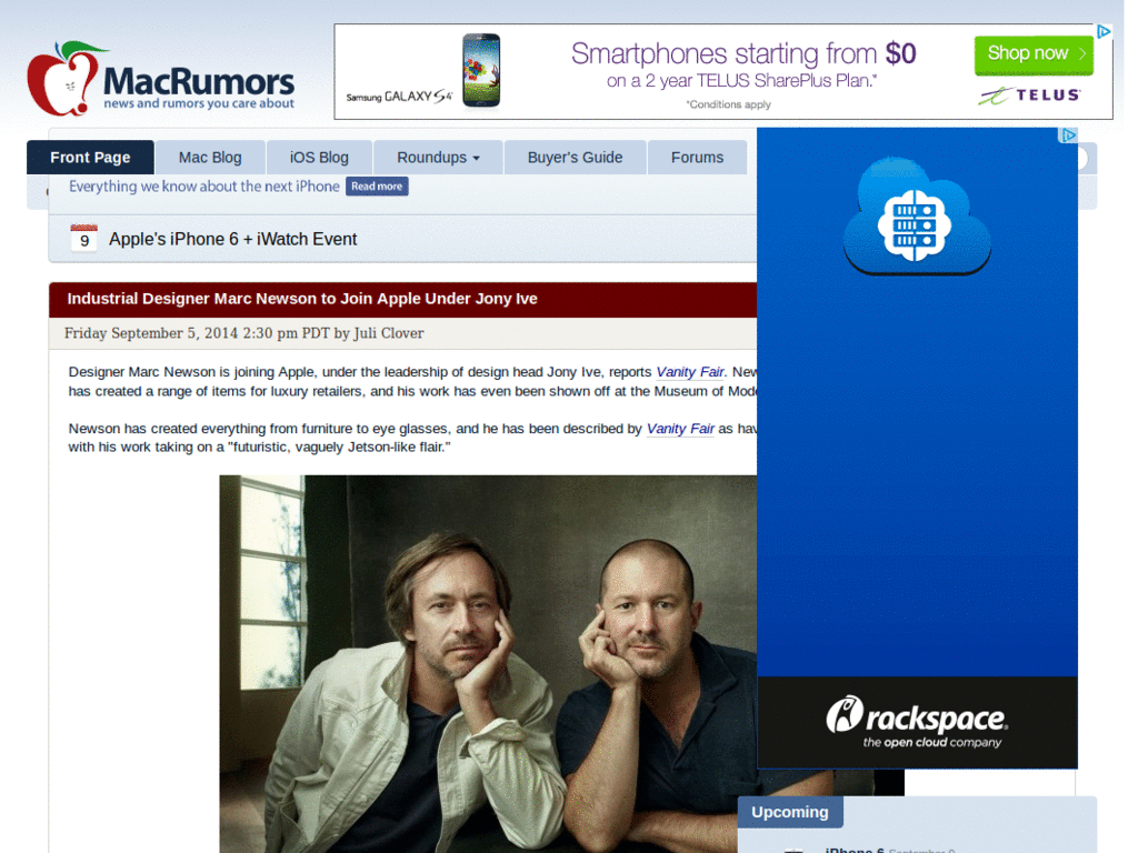 Site Cleanup: macrumors.com