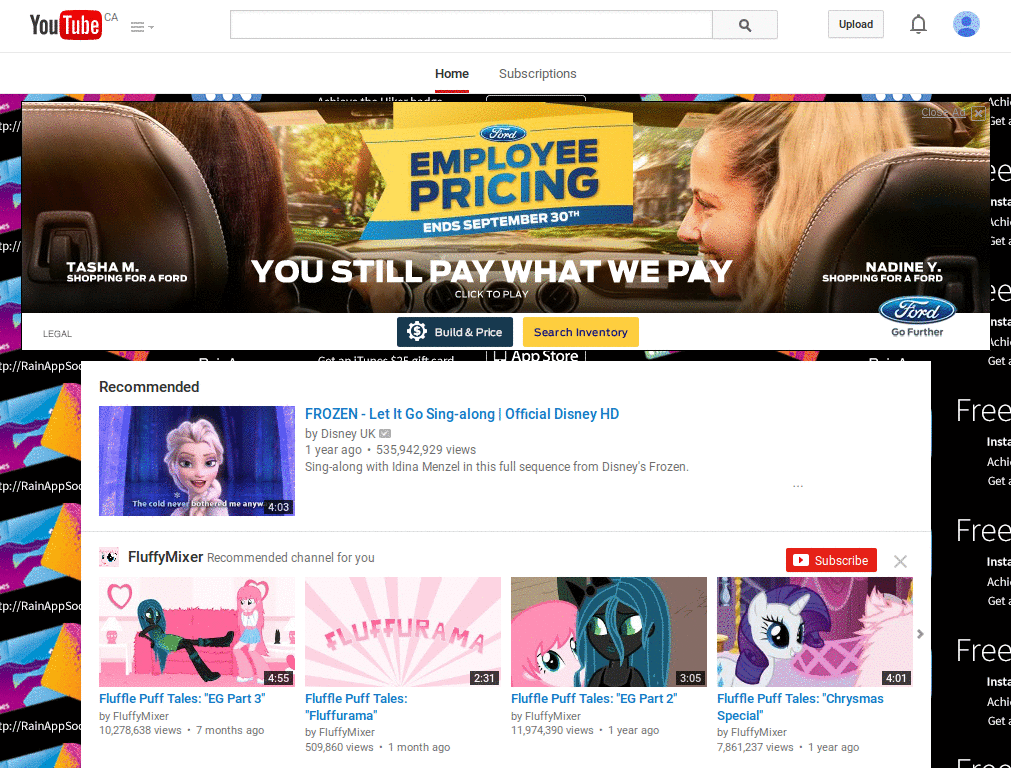 Youtube - PILLtube / pills background